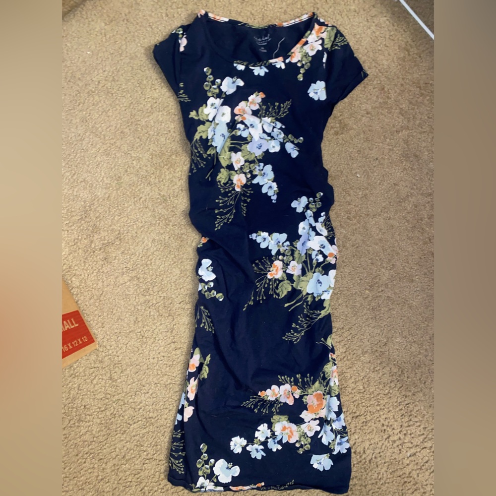 Maternity floral dress